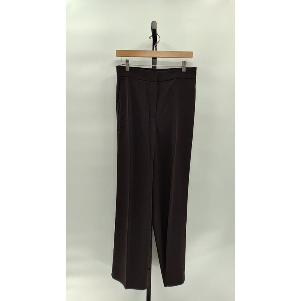 Quince Black Straight-Leg Dress Pants
